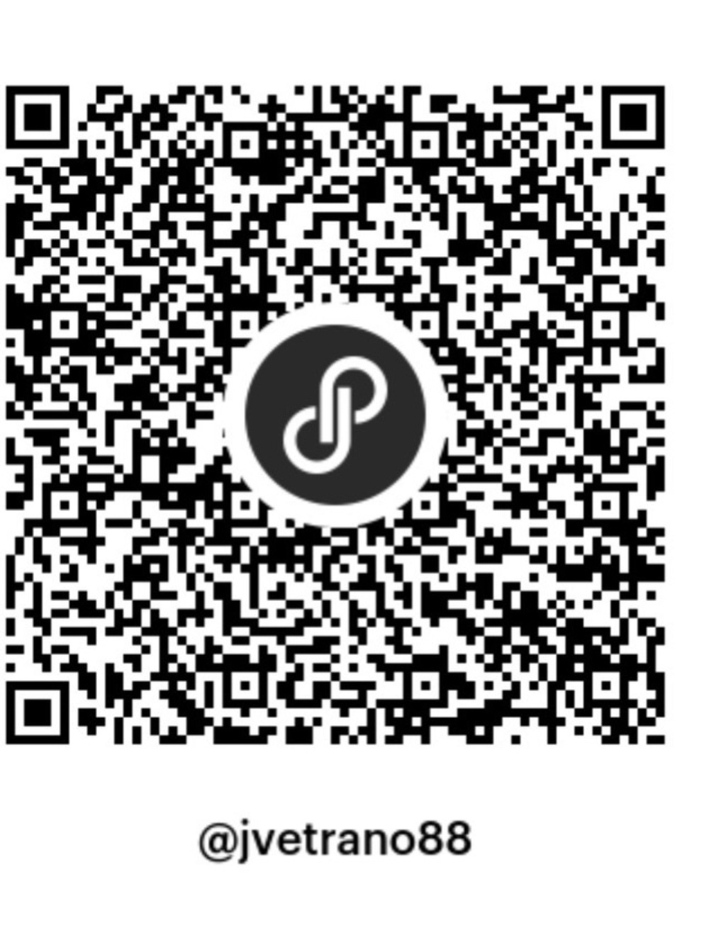 Black QR Code Sticker for Electronics Accessories